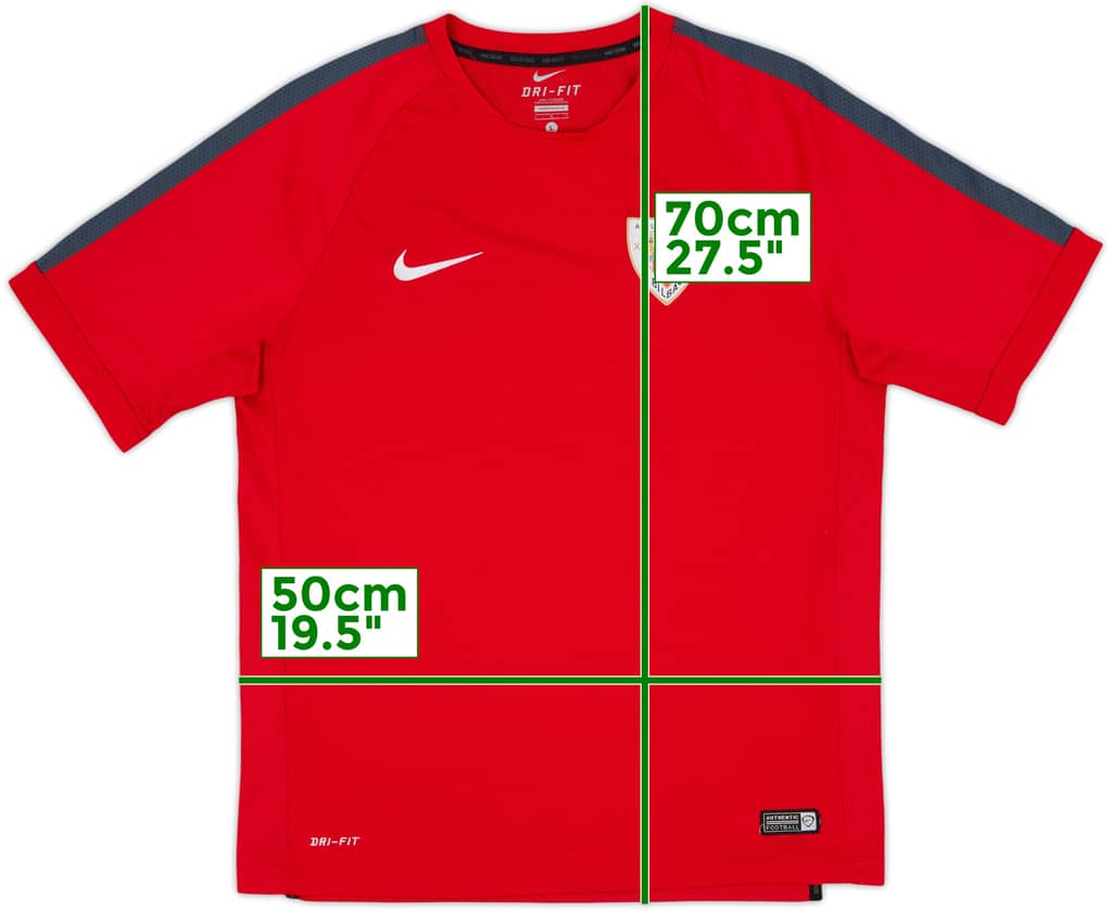 2016-17 Athletic Bilbao Nike Training Shirt - 8/10 - (L)