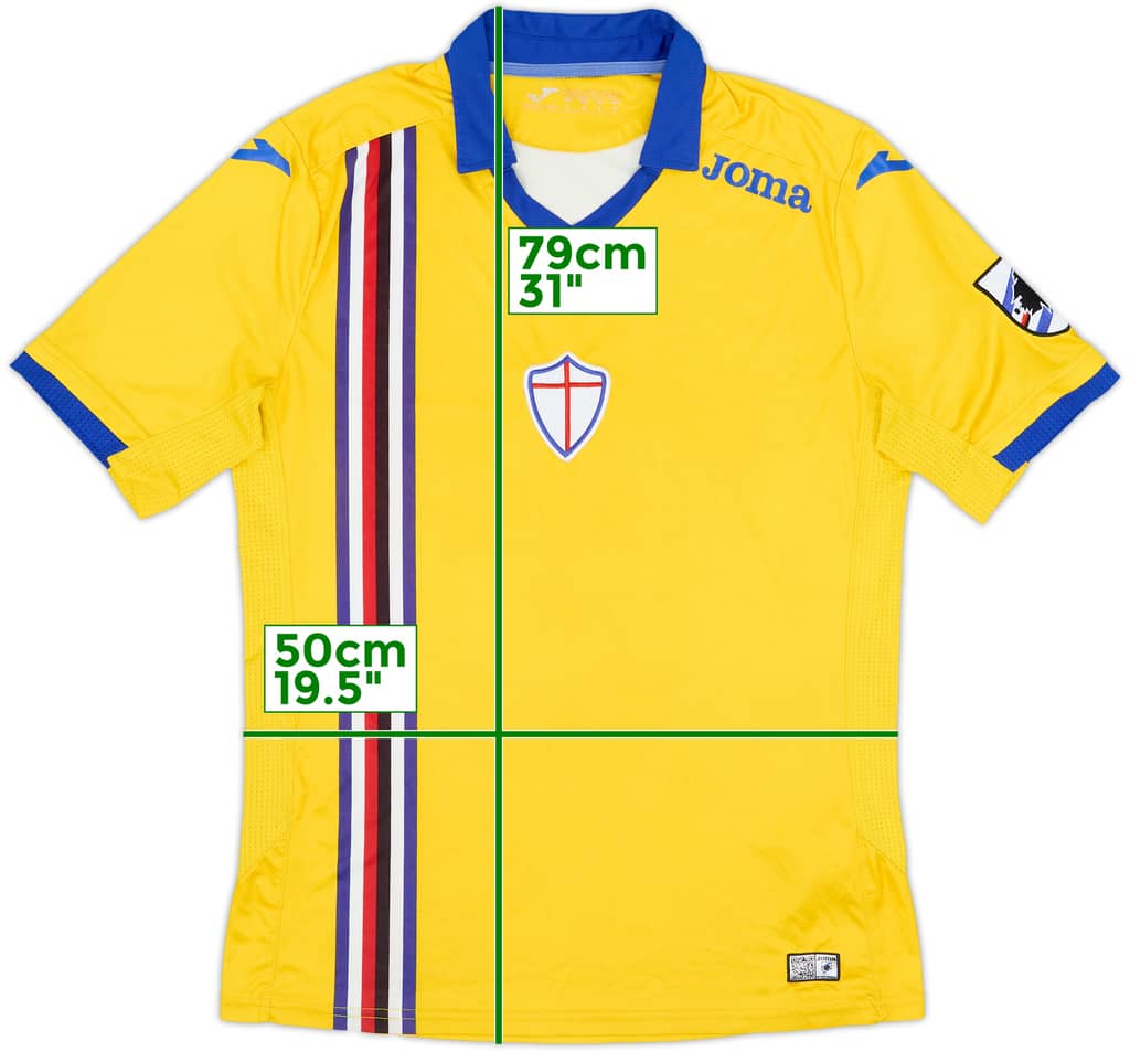 2015-16 Sampdoria Third Shirt - 7/10 - (L)