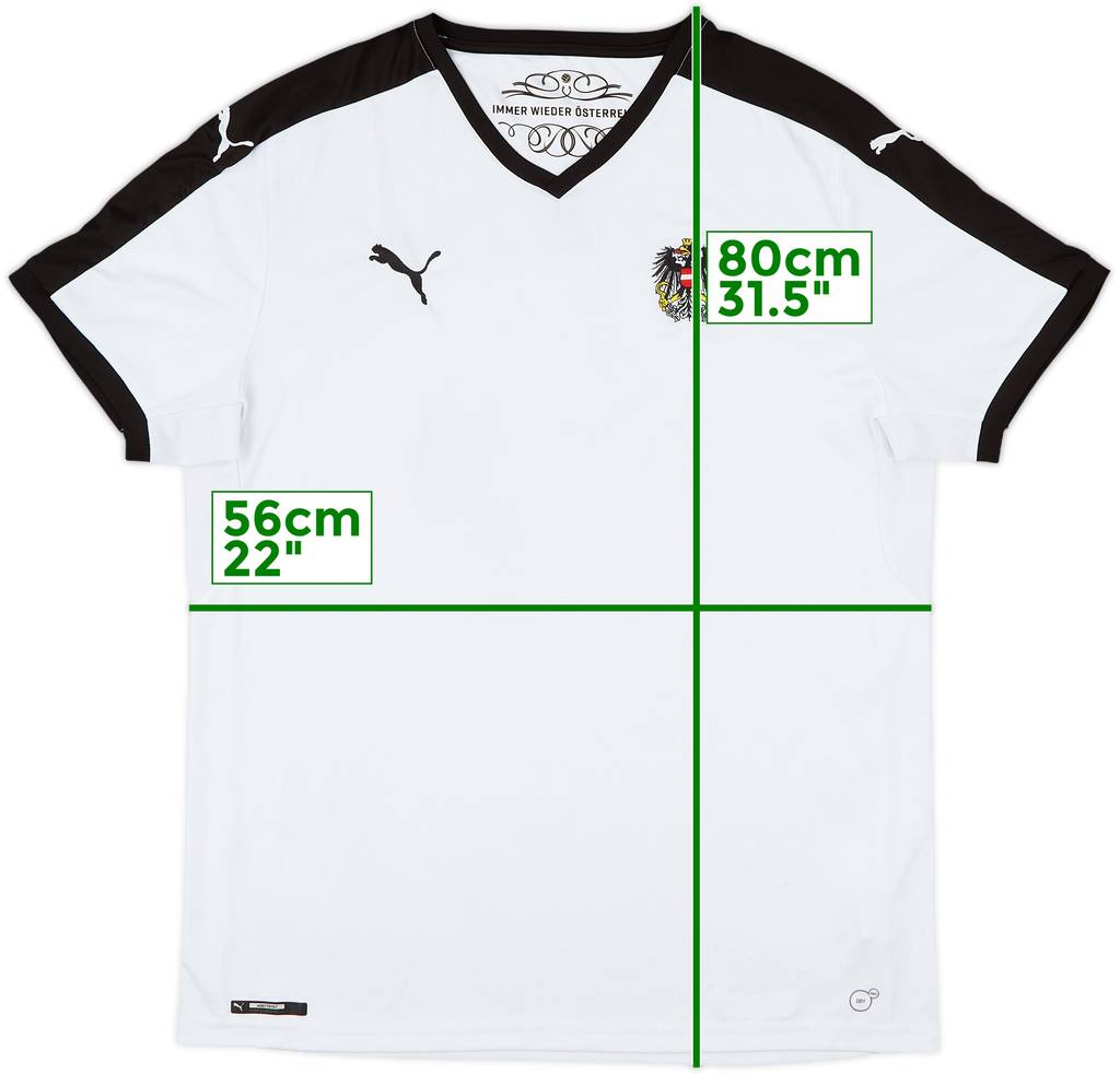 2016-17 Austria Away Shirt - 5/10 - (XL)