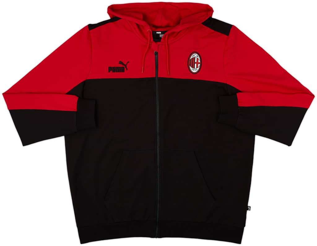 2022-23 AC Milan Puma Hooded Track Jacket - 9/10 - (XL)