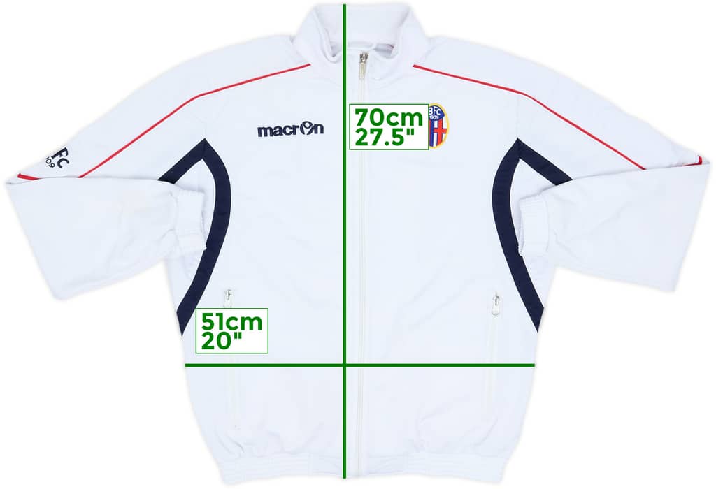 2014-15 Bologna Macron Track Jacket - 8/10 - (S)