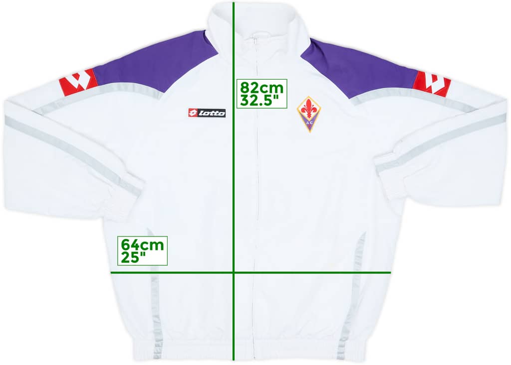 2007-08 Fiorentina Lotto Track Jacket - 6/10 - (XXL)