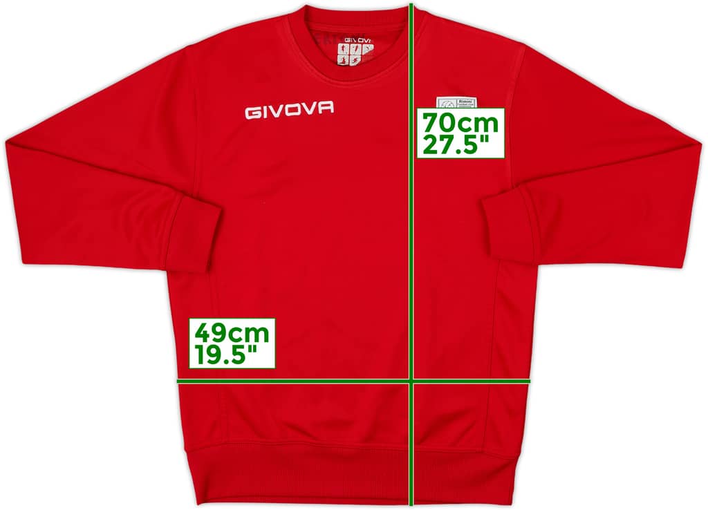 2023-24 Rimini Givova Sweat Top - 9/10 - (M)