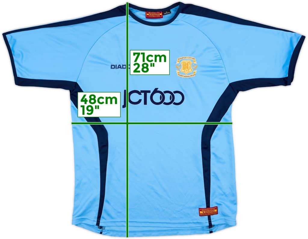 2003-04 Bradford City Centenary Away Shirt - 9/10 - (XL.Boys)