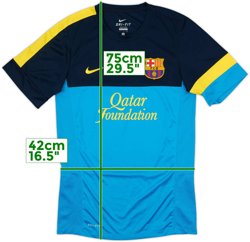 2012-13 Barcelona Nike Training Shirt - 9/10 - (S)