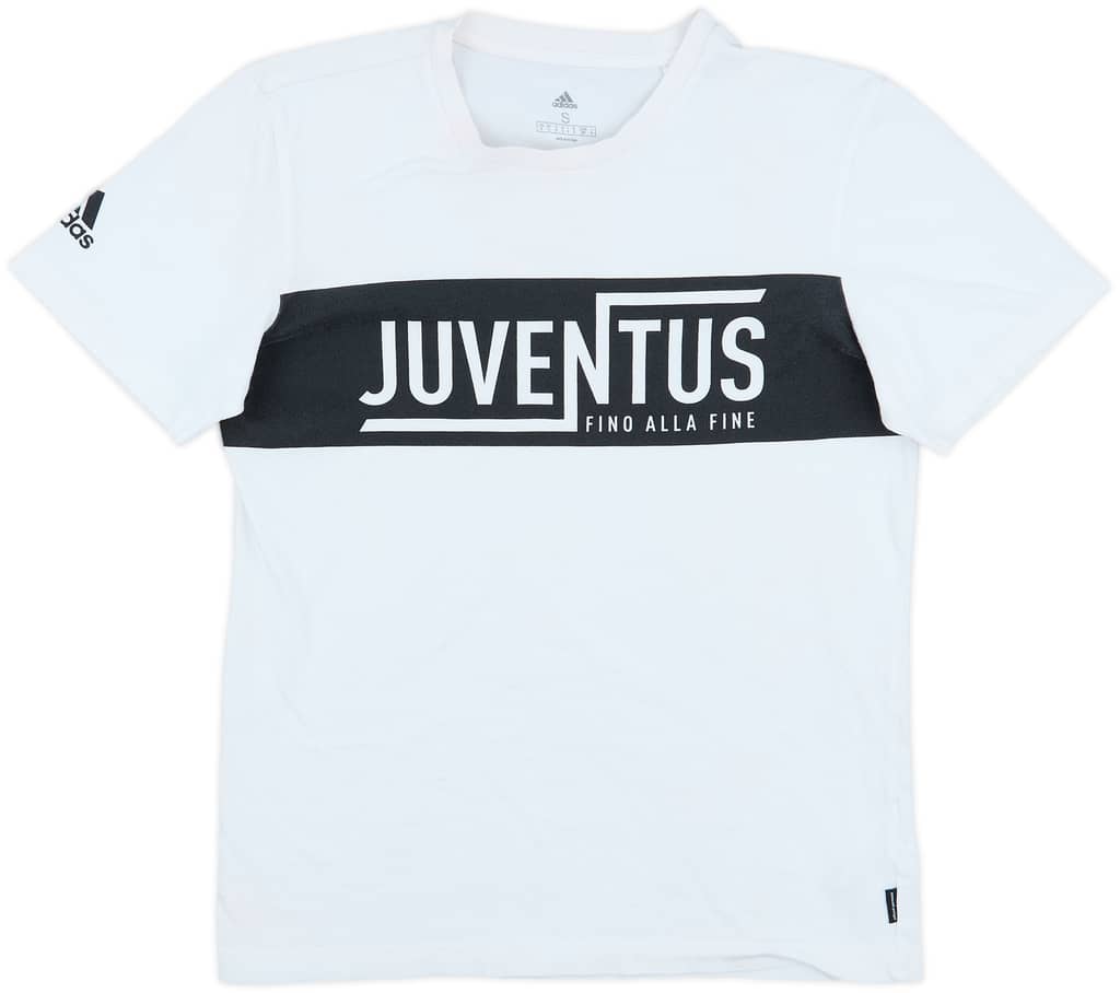 2019-20 Juventus adidas Cotton Tee - 10/10 - (S)