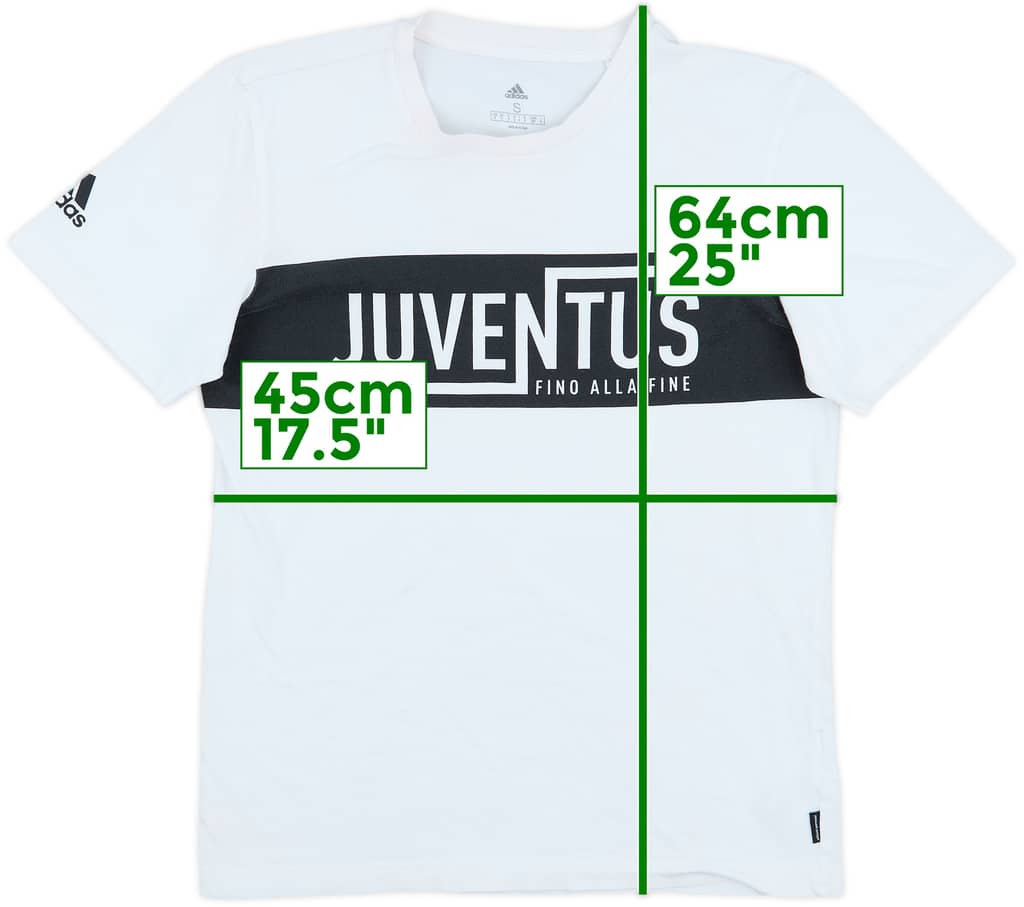 2019-20 Juventus adidas Cotton Tee - 10/10 - (S)