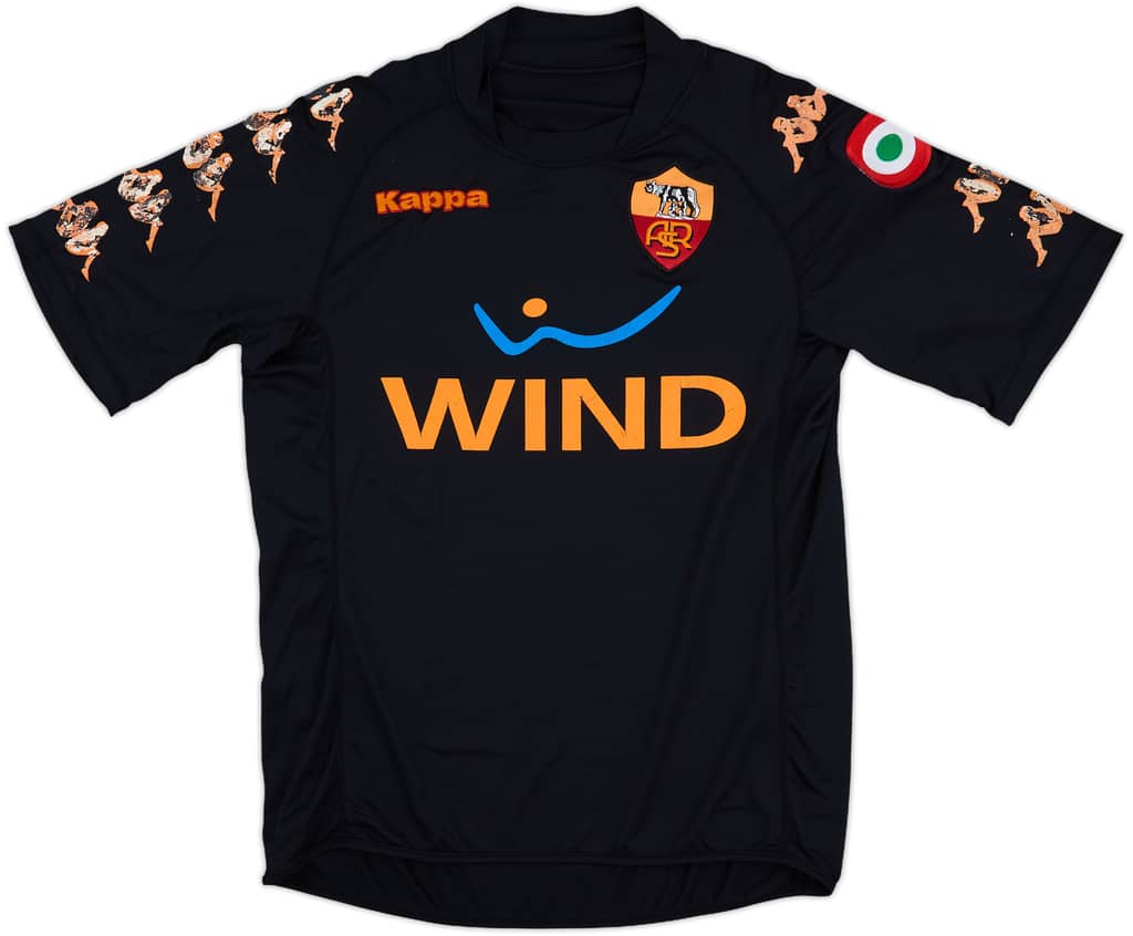 2008-09 Roma Third Shirt - 5/10 - (L.Boys)