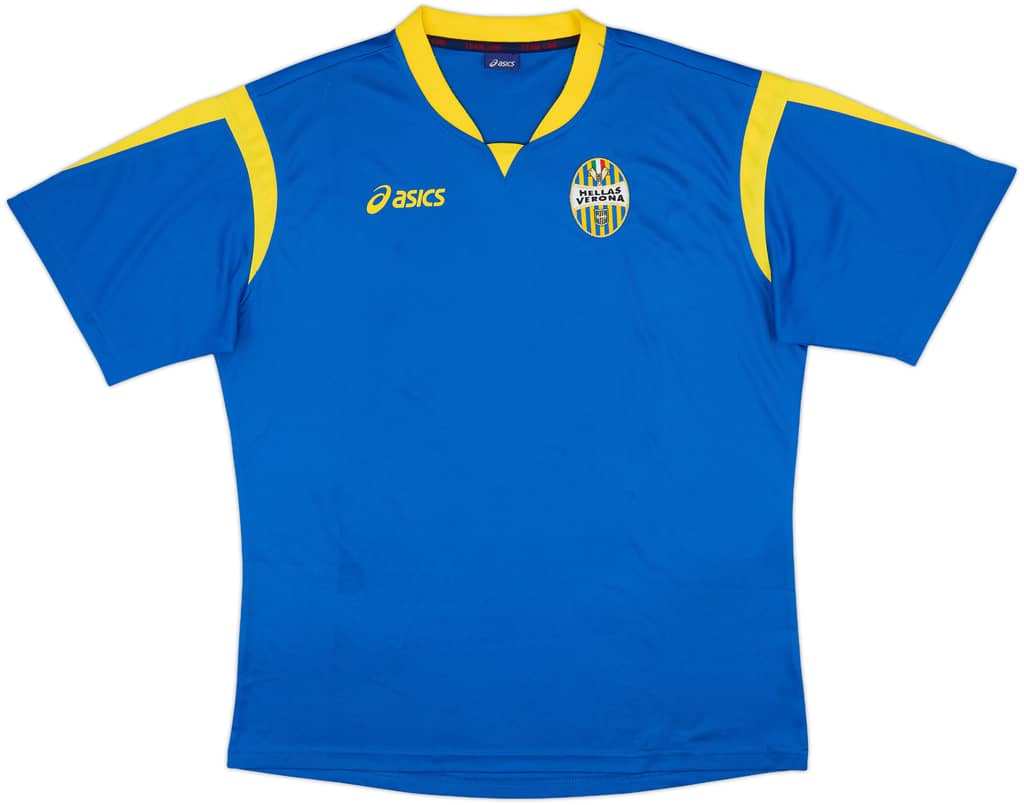 2009-10 Hellas Verona Asics Training Shirt - 8/10 - (XL)
