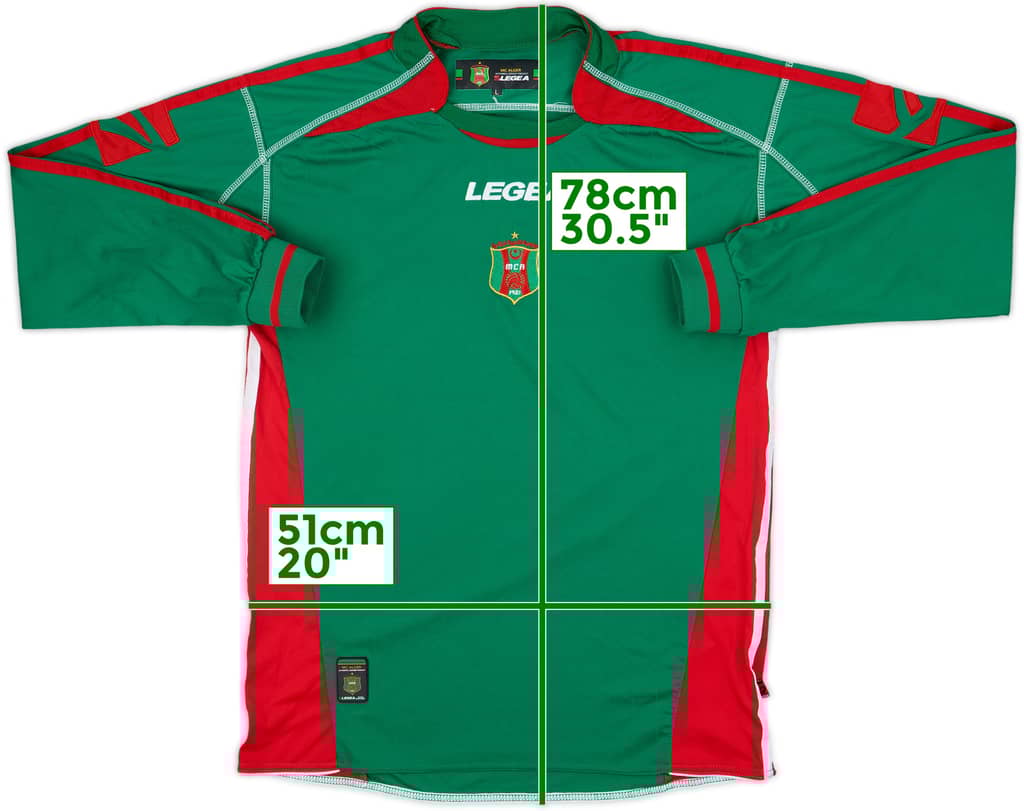 2006-08 MC Alger Home L/S Shirt - 8/10 - (L)