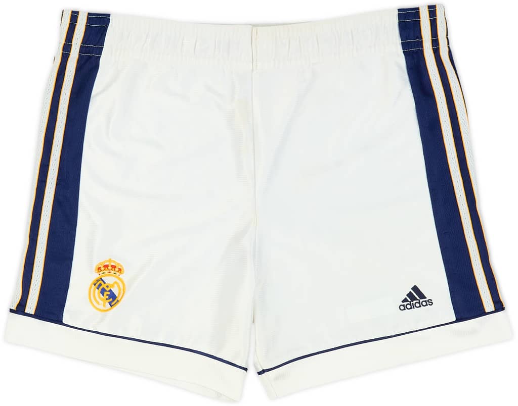 1998-00 Real Madrid Home Shorts - 9/10 - (S)
