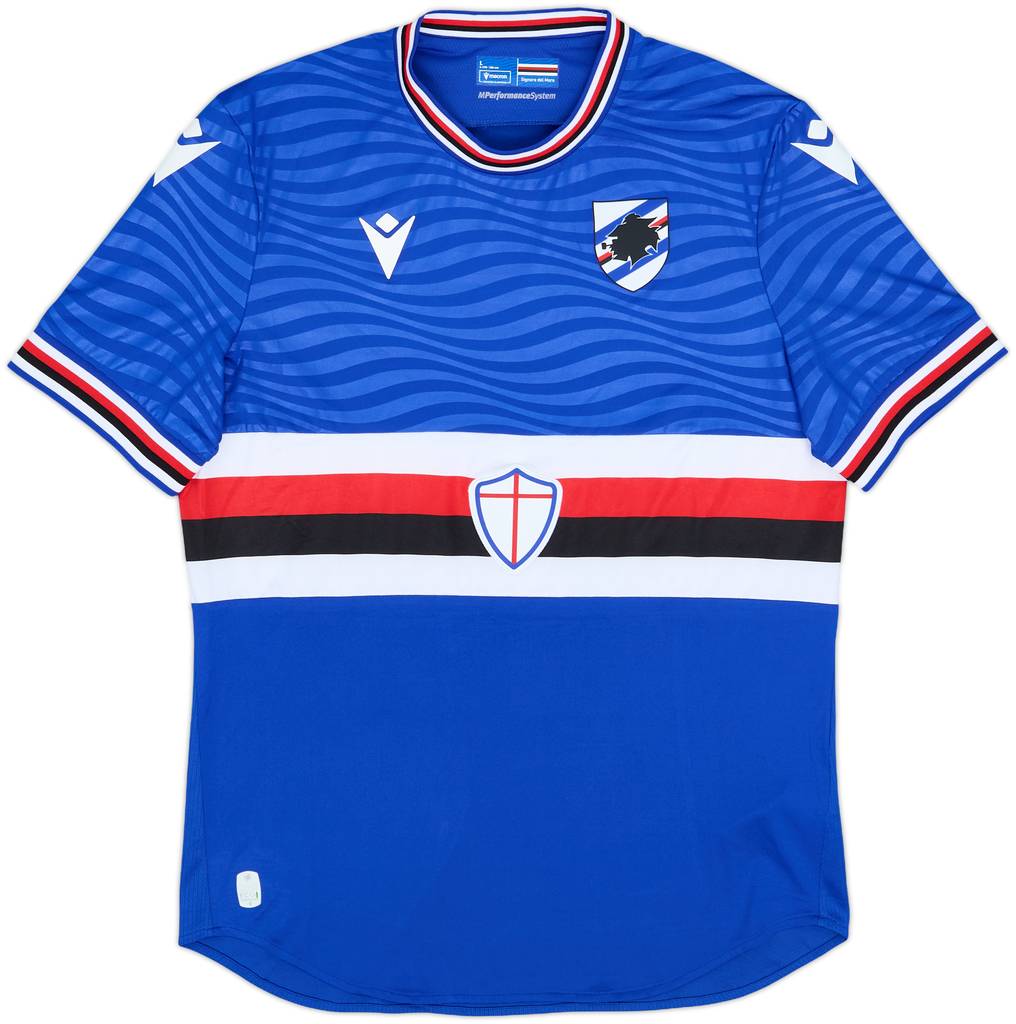 2023-24 Sampdoria Home Shirt - 8/10 - (L)