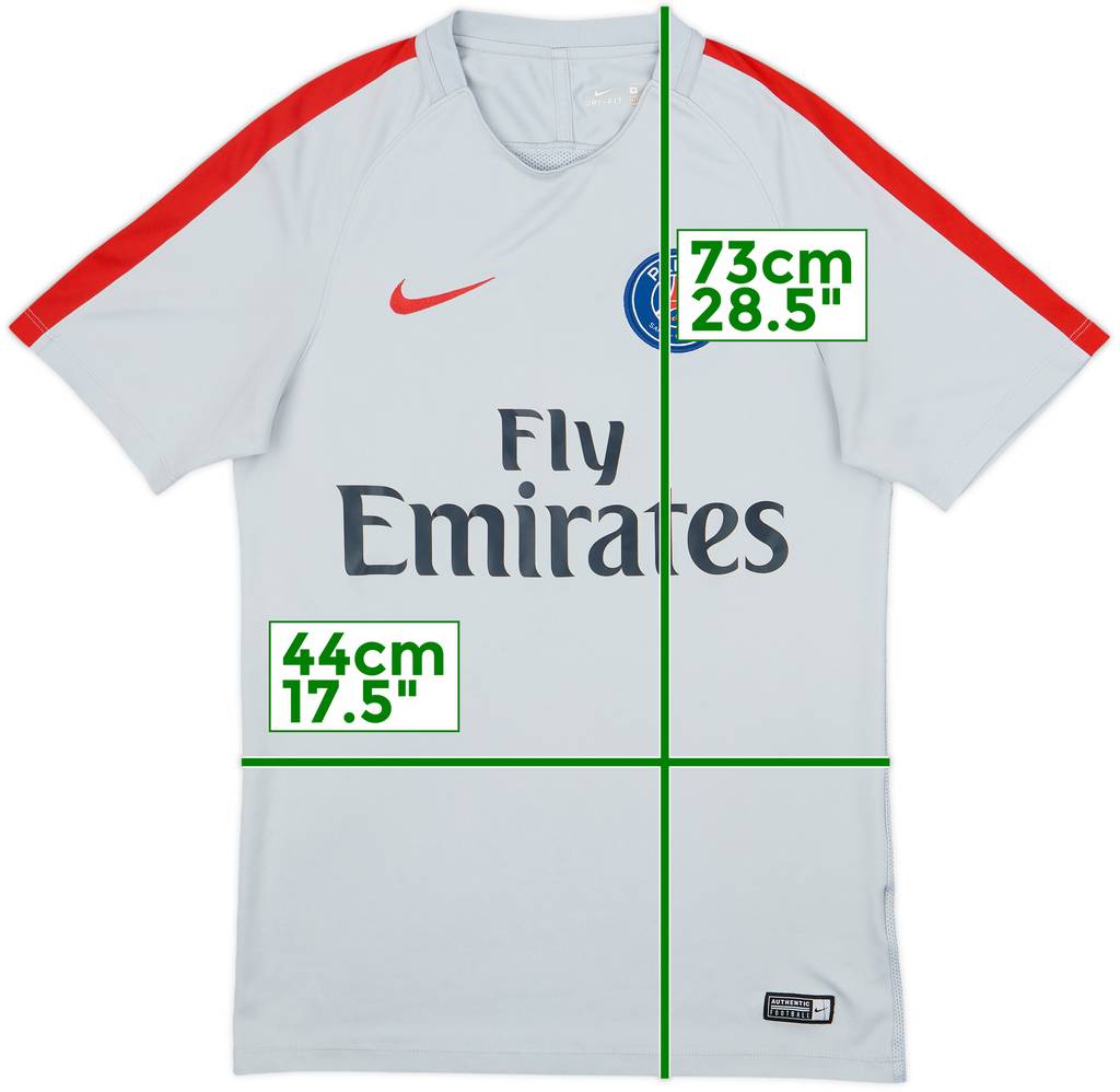 2017-18 Paris Saint-Germain Nike Training Shirt - 8/10 - (S)