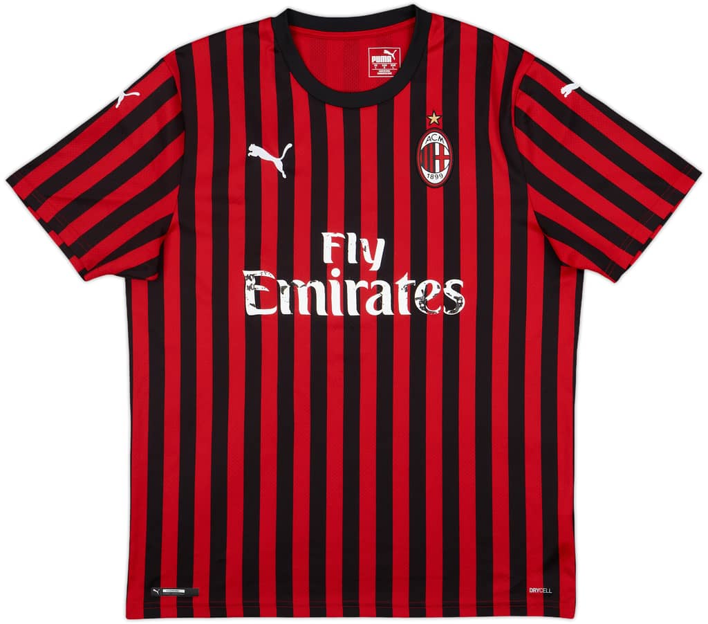 2019-20 AC Milan Home Shirt - 5/10 - (L)
