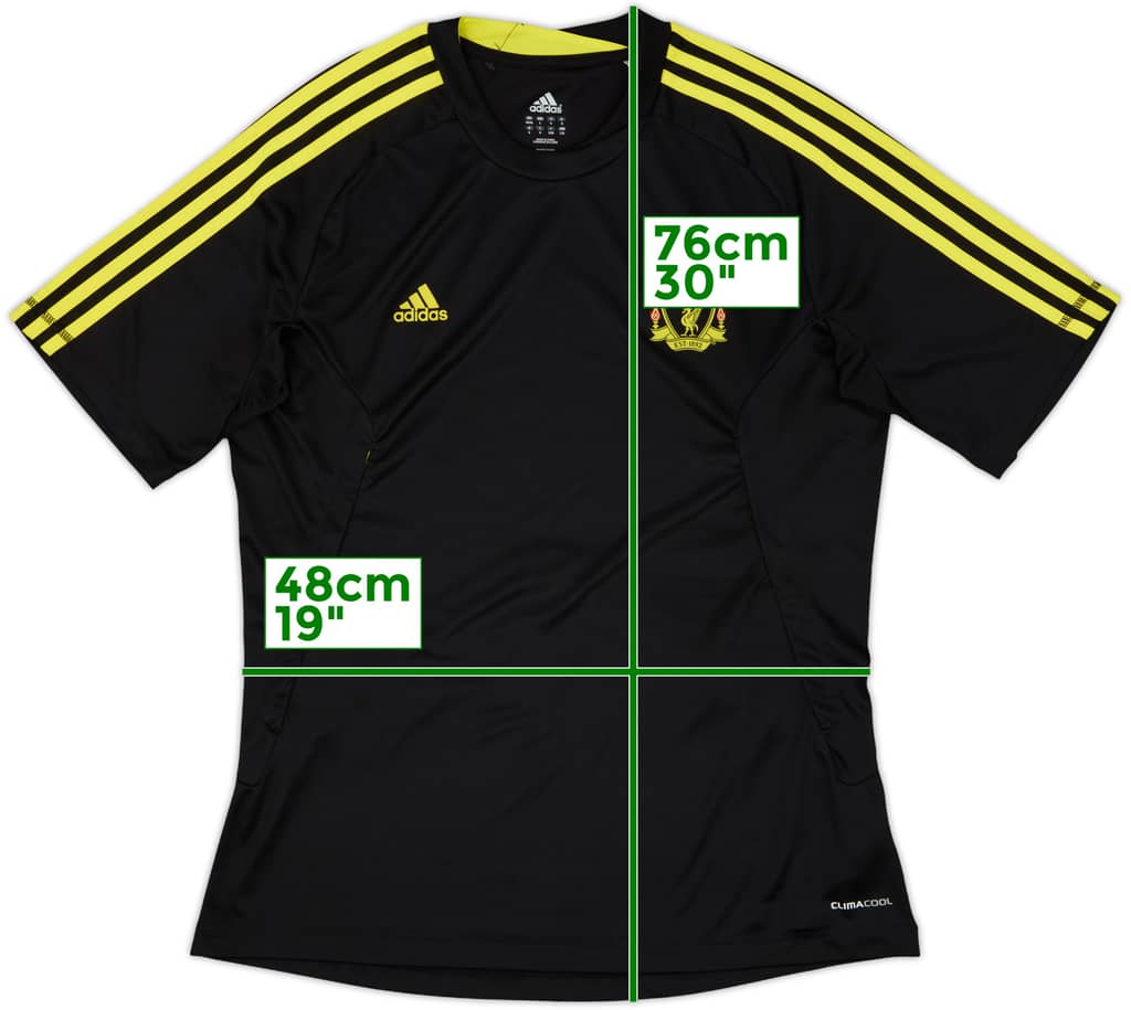 2010-11 Liverpoola adidas Training Shirt - 10/10 - (L/XL)