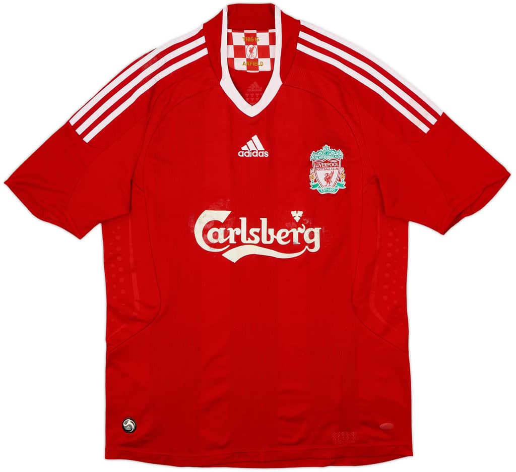 2008-10 Liverpool Home Shirt - 5/10 - (M)