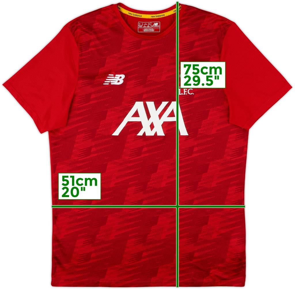 2019-20 Liverpool New Balance Training Shirt - 7/10 - (L)