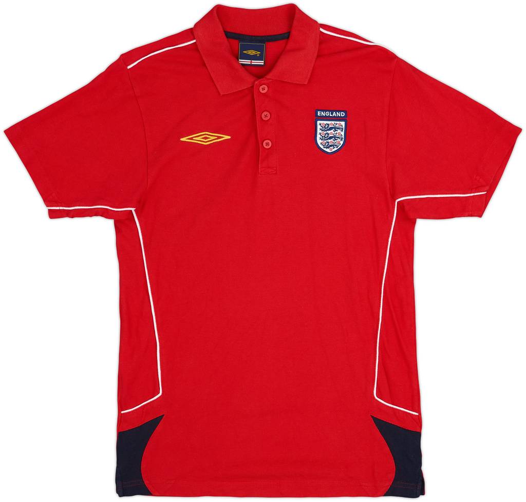 Polo Umbro de Inglaterra 2004-06 - 9/10 - (S)