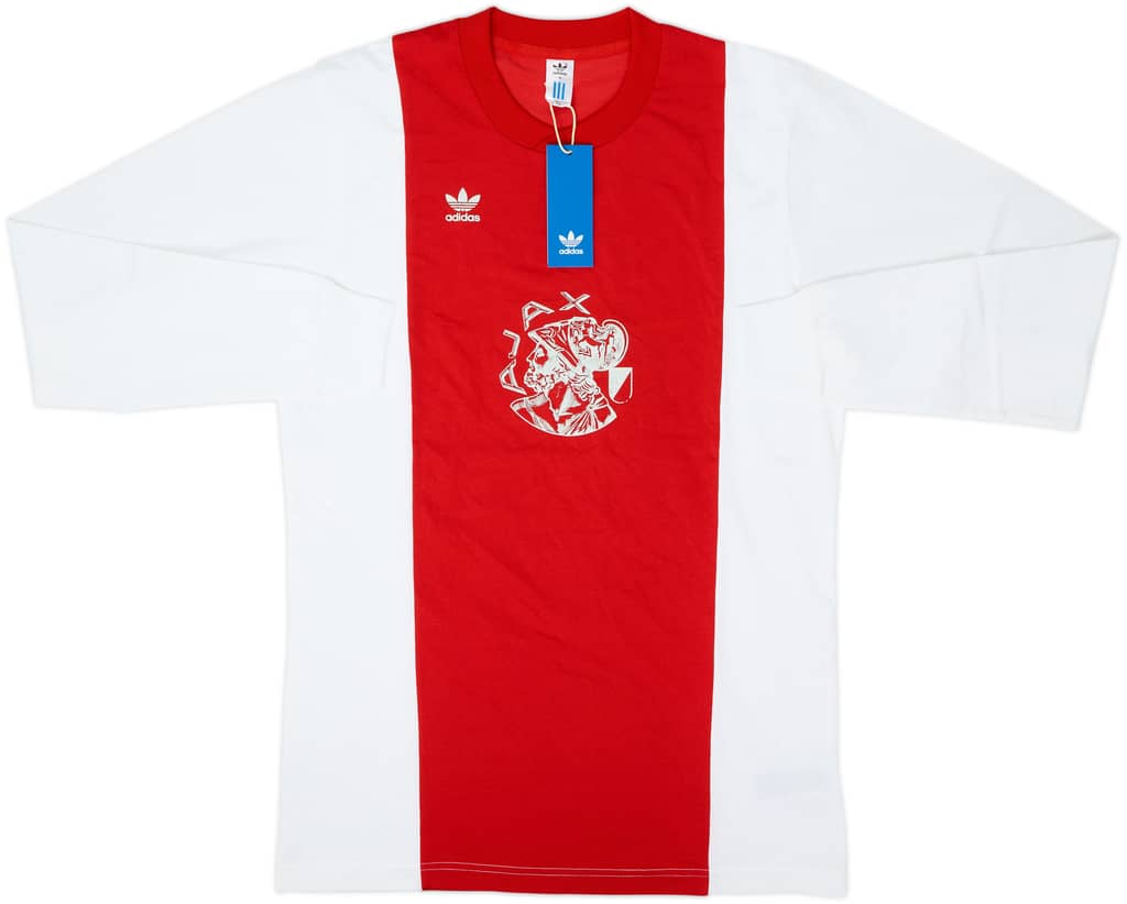 Camiseta adidas Originals 'Retro' de local de manga larga del Ajax 2022-23 (M)