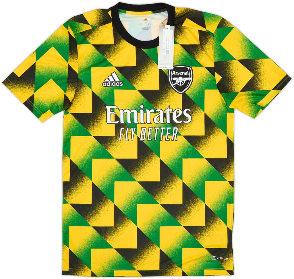 2022-23 Arsenal adidas Pre-Match Training Shirt (S)