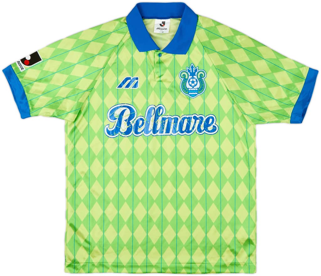 1993-95 Bellmare Hiratsuka Home Shirt - 5/10 - (S)