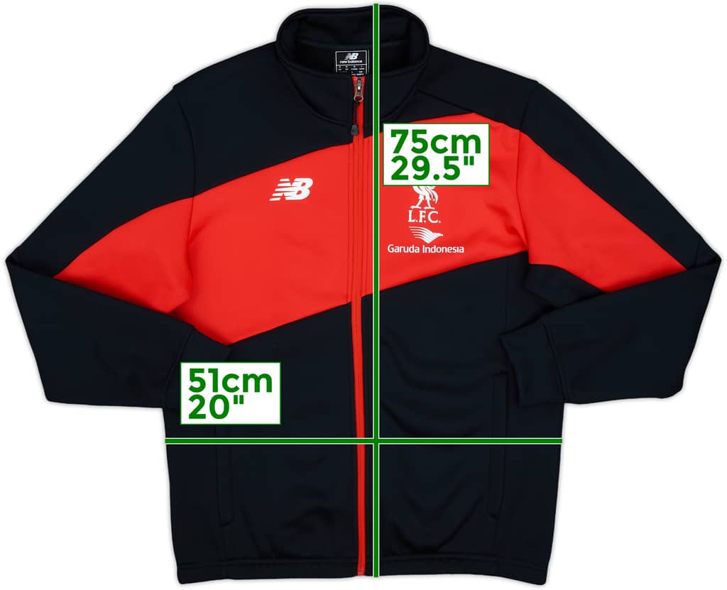 2015-16 Liverpool New Balance Track Jacket - 10/10 - (M)