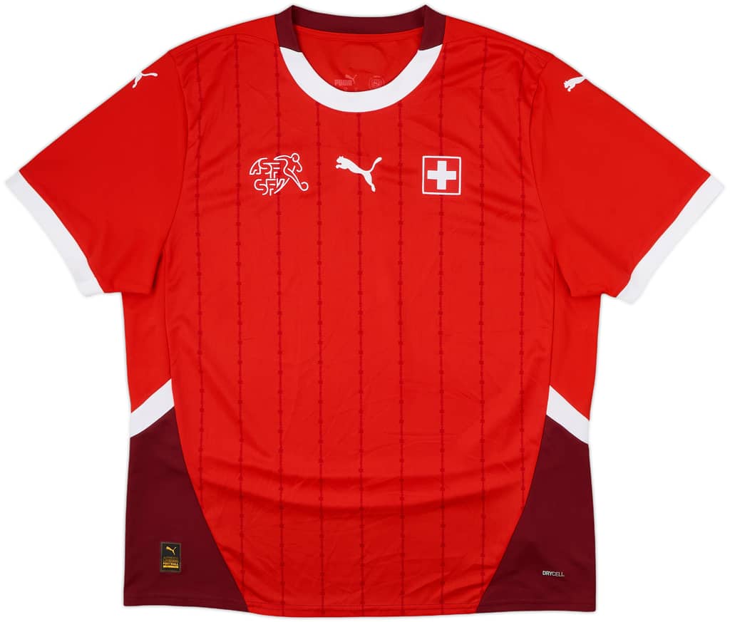 2024-25 Switzerland Home Shirt - 10/10 - (XL)