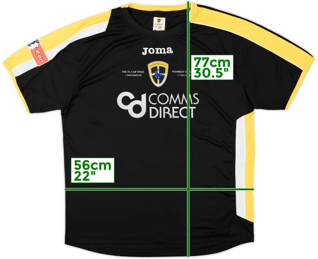 2007-08 Cardiff 'FA Cup Final' Away Shirt - 8/10 - (M)