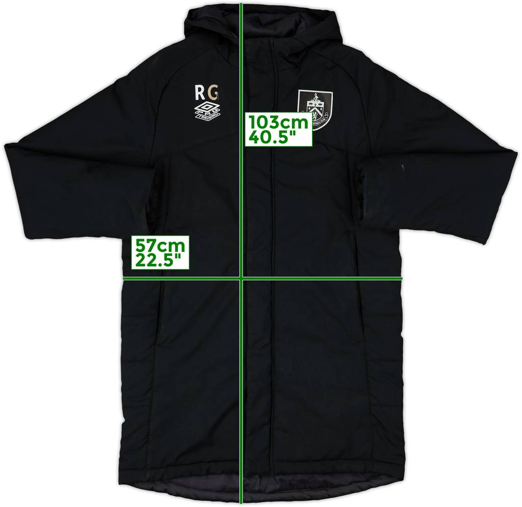 2022-23 Burnley Staff Issue Umbro Padded Bench Coat RG - 5/10 - (M)