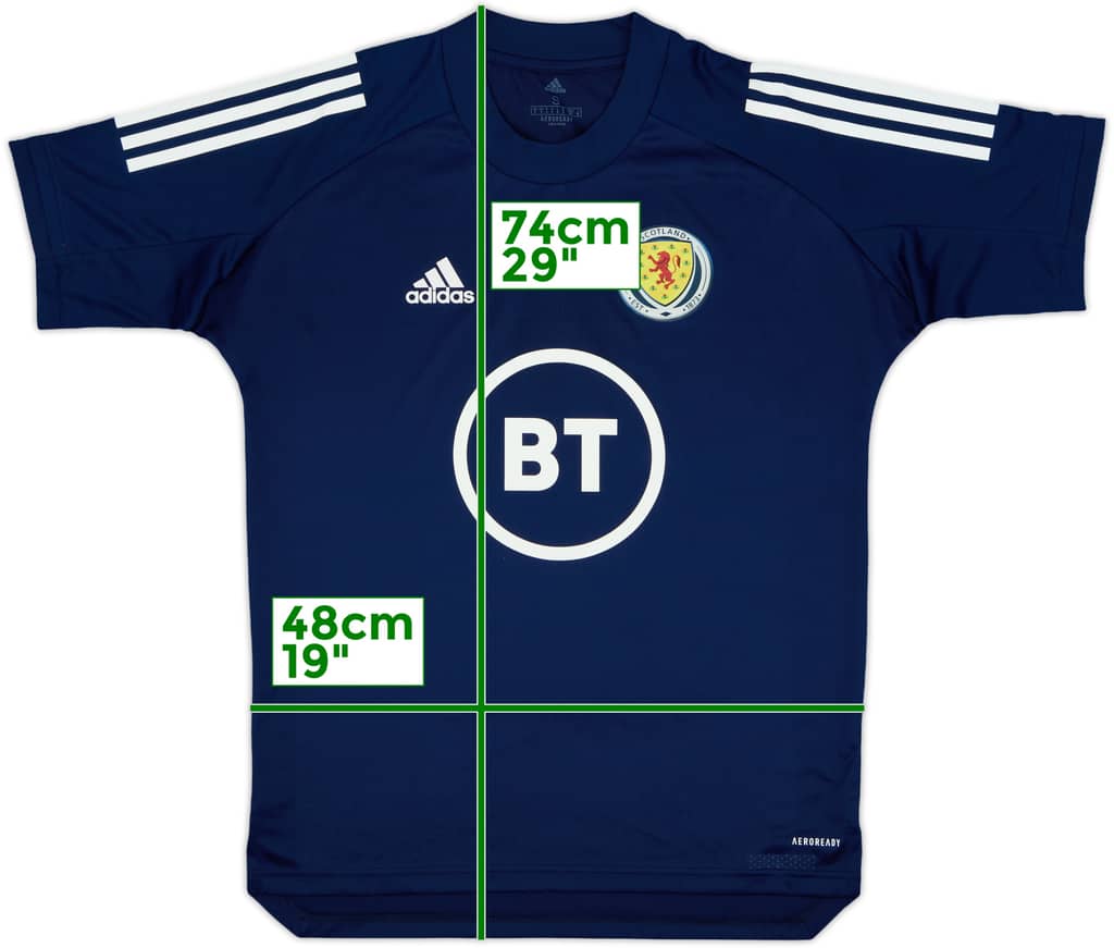 2019-20 Scotland adidas Training Shirt - 10/10 - (S)