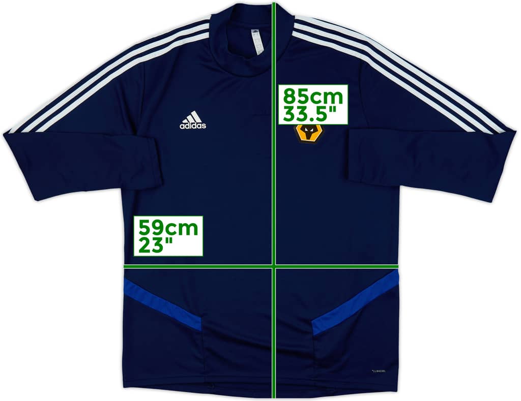 2019-20 Wolves adidas Sweat Top - 7/10 - (XL)