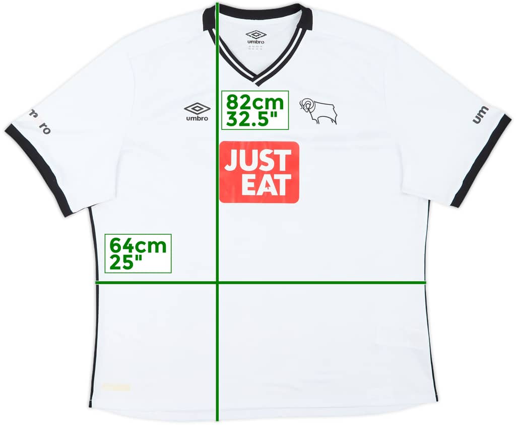 2015-16 Derby County Home Shirt - 5/10 - (3XL)