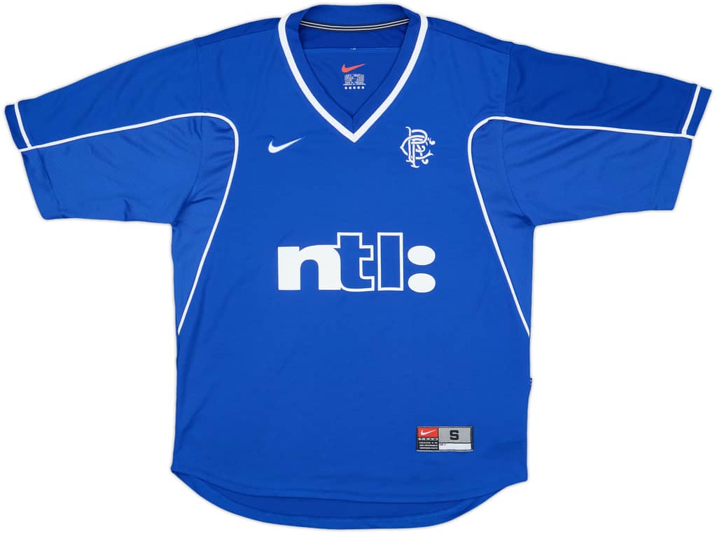 1999-01 Rangers Home Shirt - 8/10 - (S)