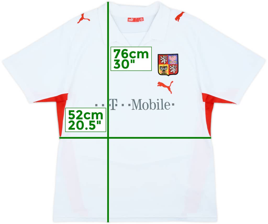 2008-09 Czech Republic Away Shirt - 8/10 - (L)