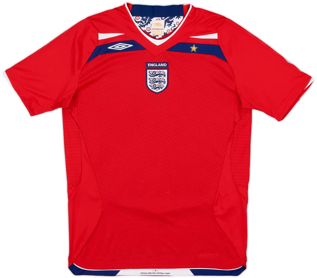 2008-10 England Away Shirt - 10/10 - (XL.Boys)