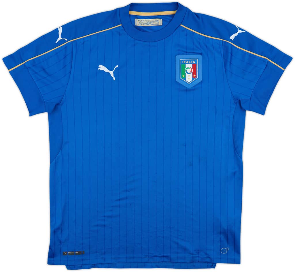 2016-17 Italy Home Shirt - 6/10 - (M)