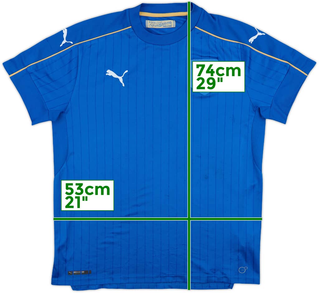 2016-17 Italy Home Shirt - 6/10 - (M)