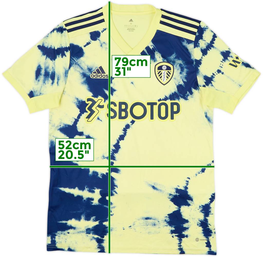 2022-23 Leeds Away Shirt - 8/10 - (M)