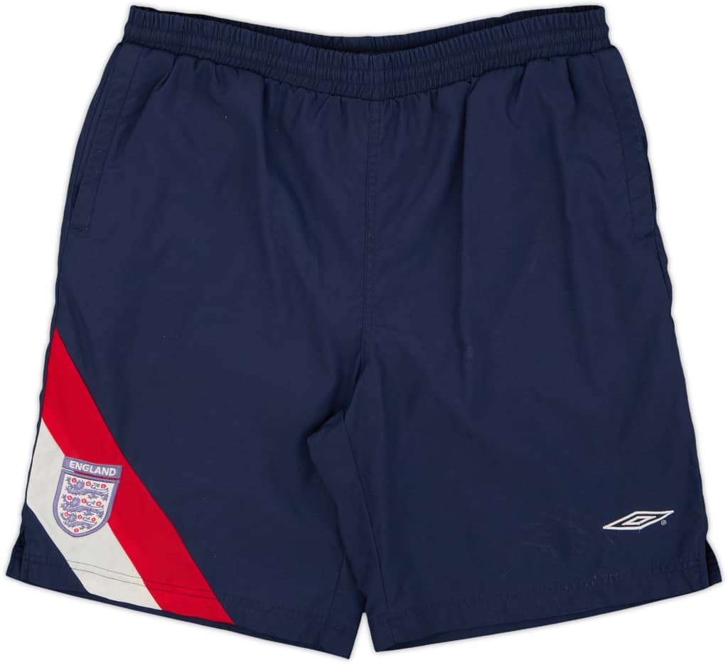 2002-04 England Umbro Training Shorts - 6/10 - (L)