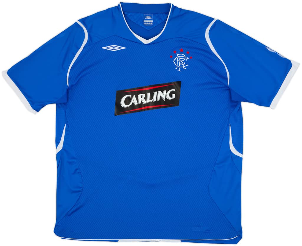 2008-09 Rangers Home Shirt - 10/10 - (XXL)