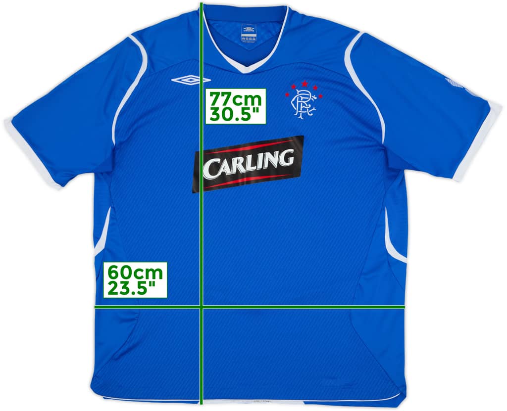2008-09 Rangers Home Shirt - 10/10 - (XXL)