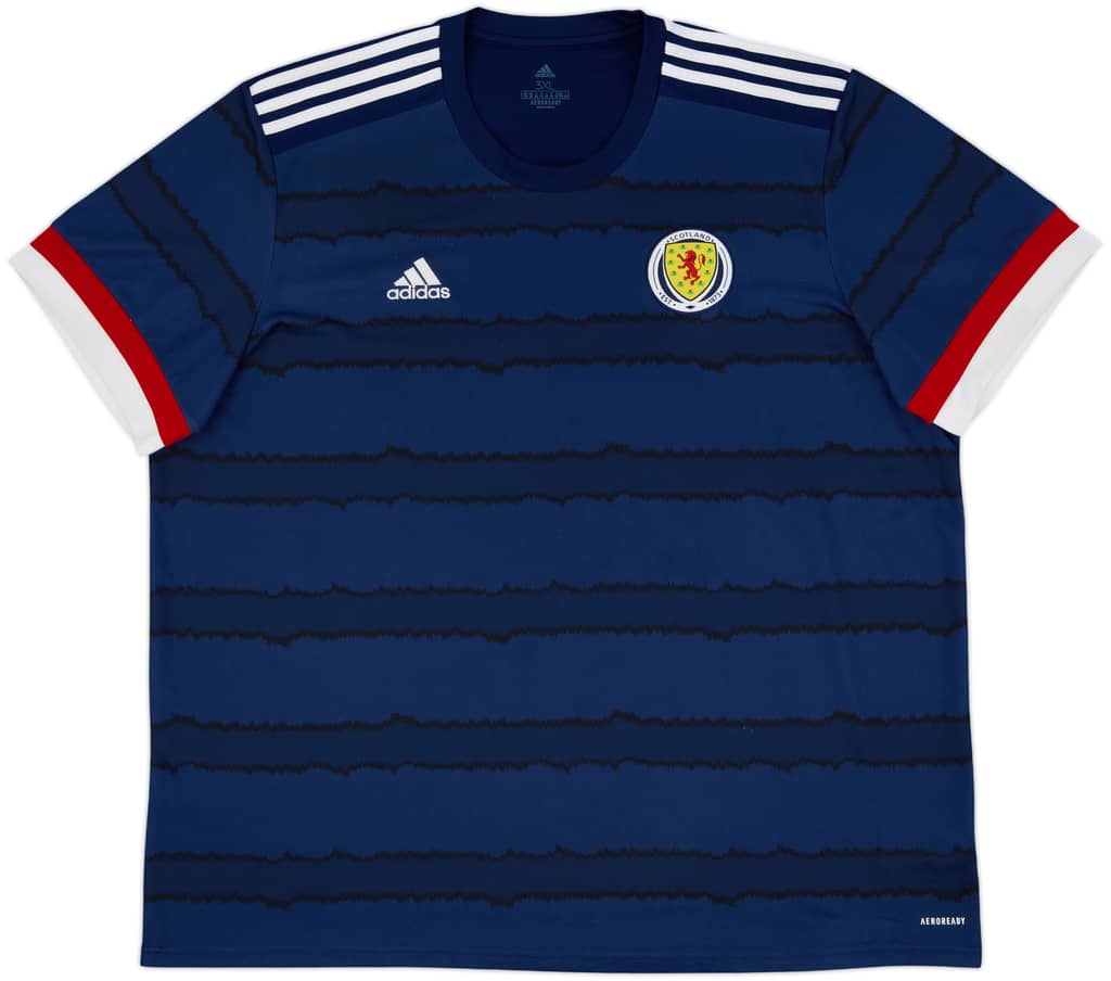 2020-22 Scotland Home Shirt - 9/10 - (3XL)