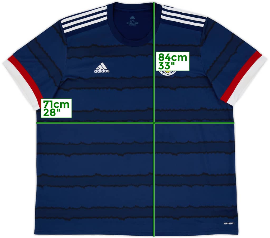 2020-22 Scotland Home Shirt - 9/10 - (3XL)