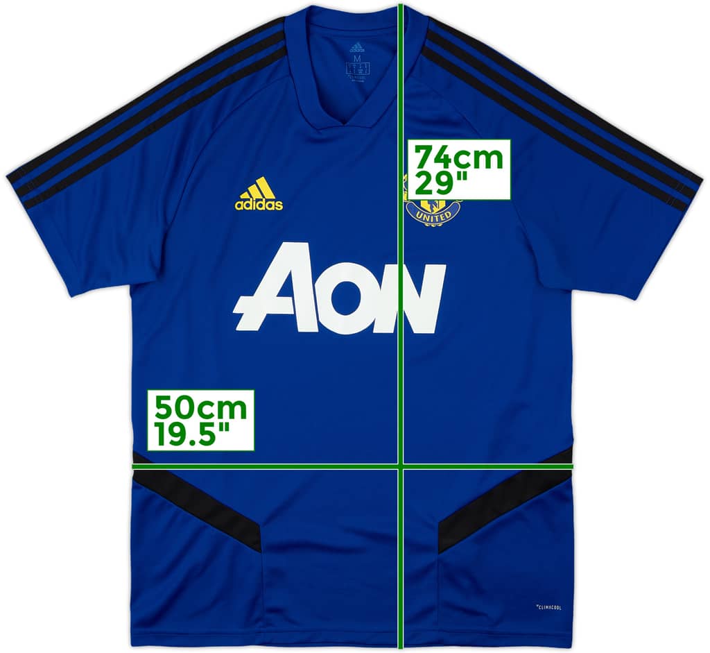 2018-19 Manchester United adidas Training Shirt - 9/10 - (M)