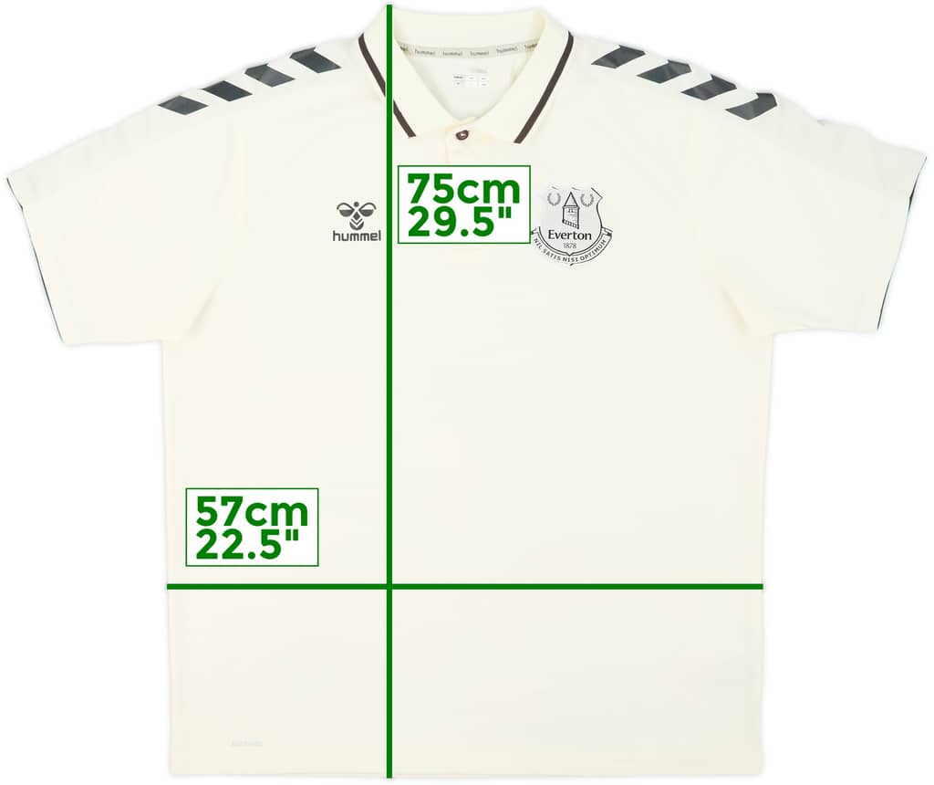 2021-22 Everton Hummel Training Shirt - 8/10 - (XL)