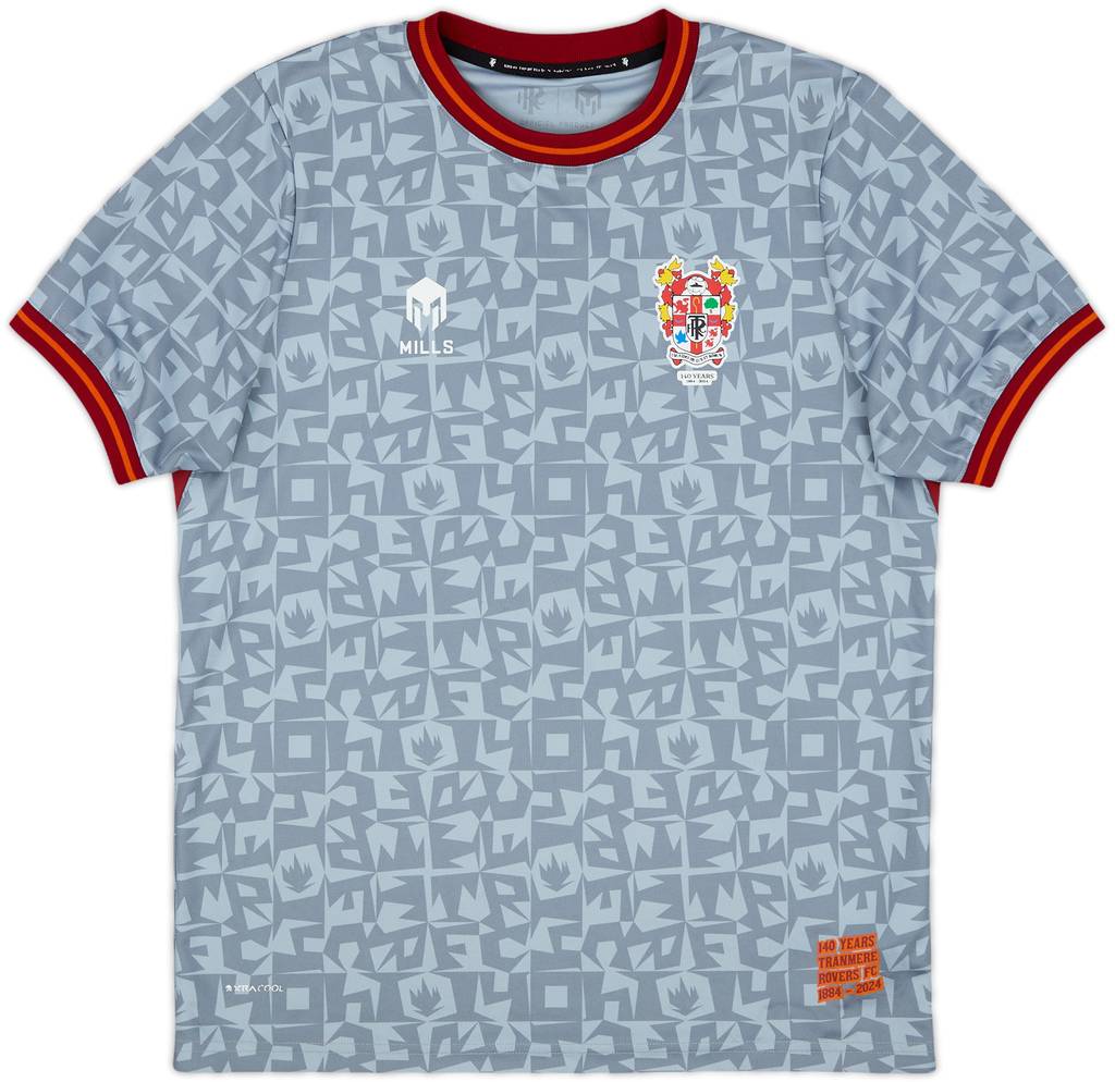 2024-25 Tranmere Rovers Mills Training Shirt - 9/10 - (S)