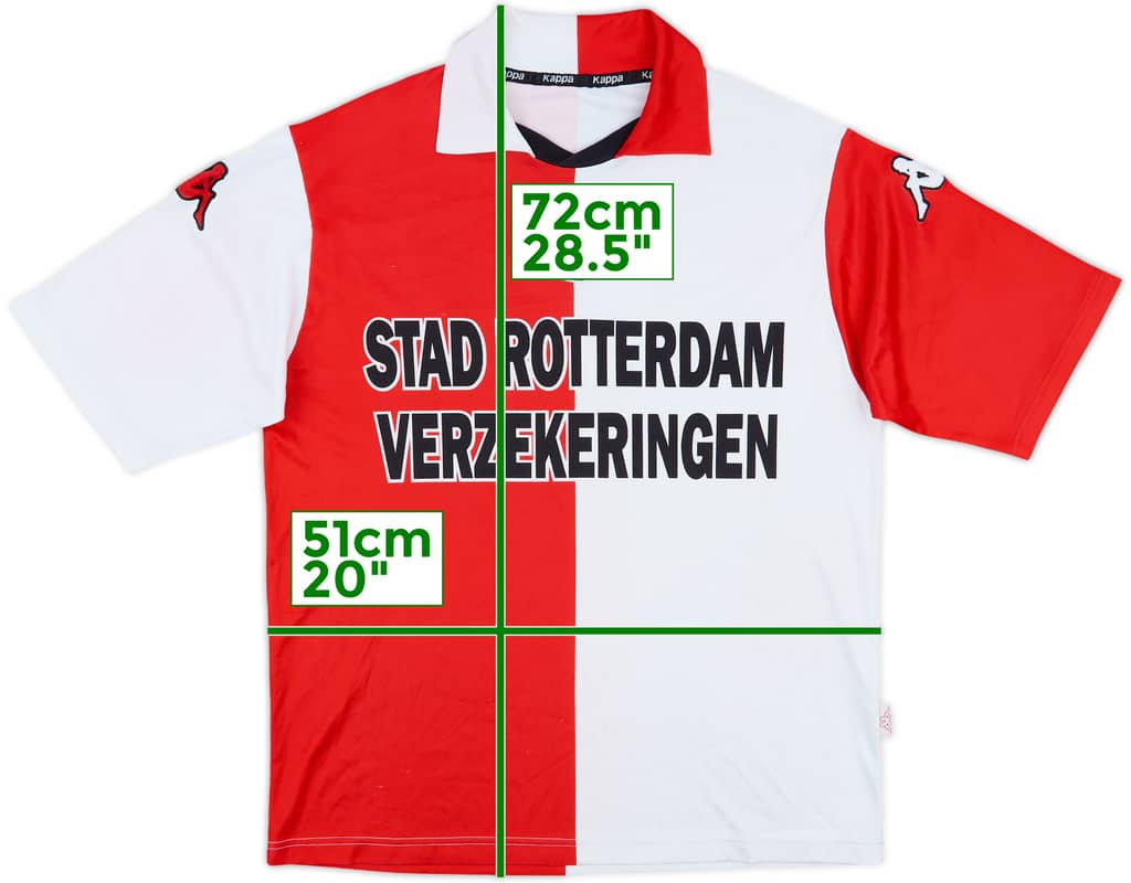 2001-02 Feyenoord Home Shirt - 6/10 - (S)