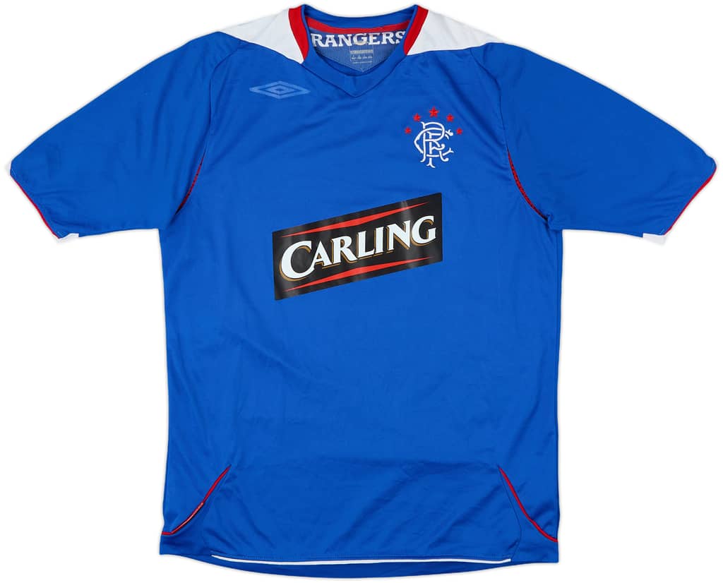 2006-07 Rangers Home Shirt - 4/10 - (S)