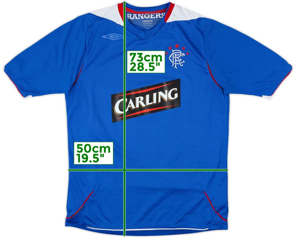 2006-07 Rangers Home Shirt - 4/10 - (S)