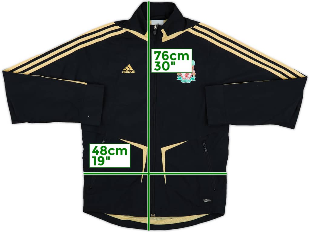 2008-09 Liverpool adidas Track Jacket - 8/10 - (S)